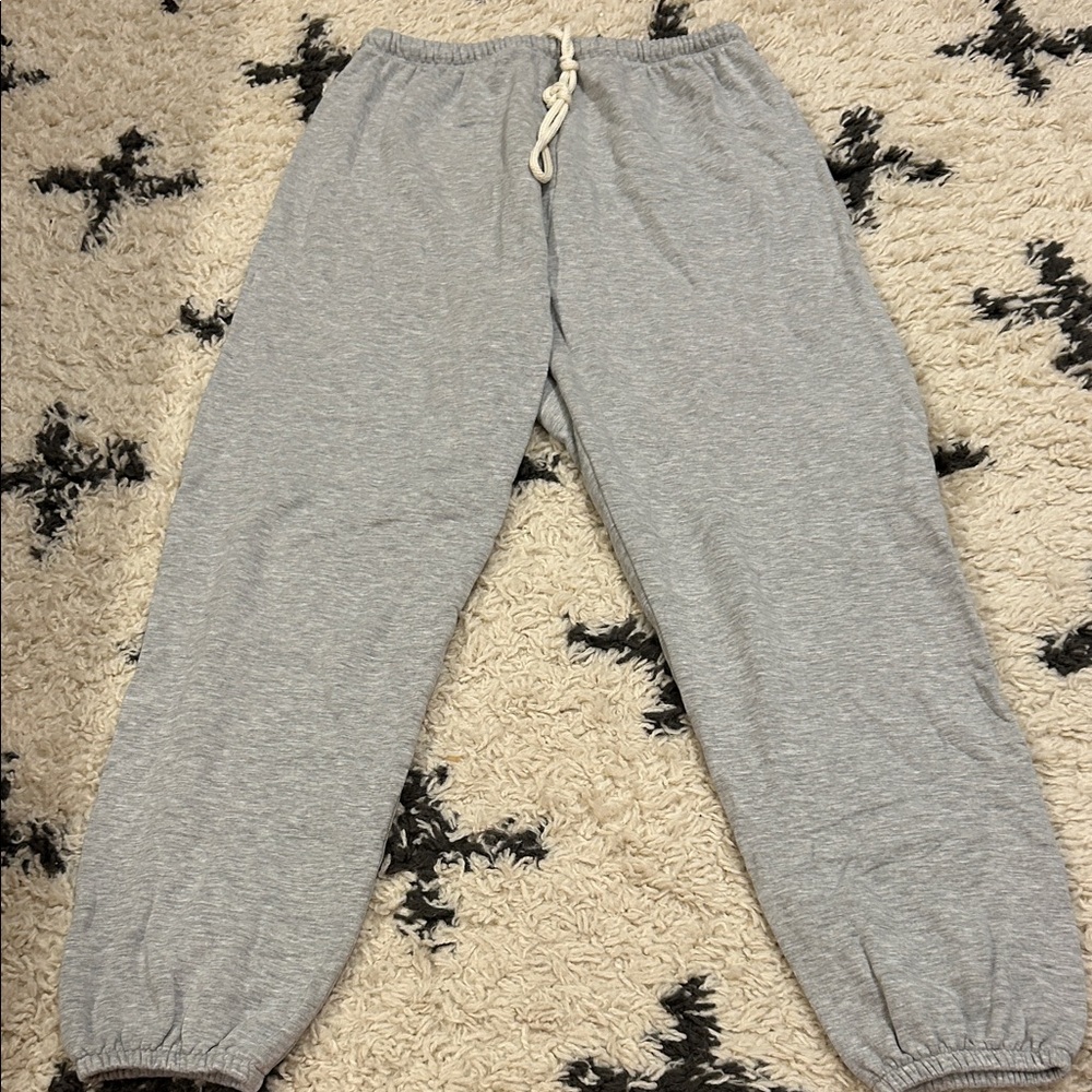 Aerie Grey Relaxed Fit Joggers